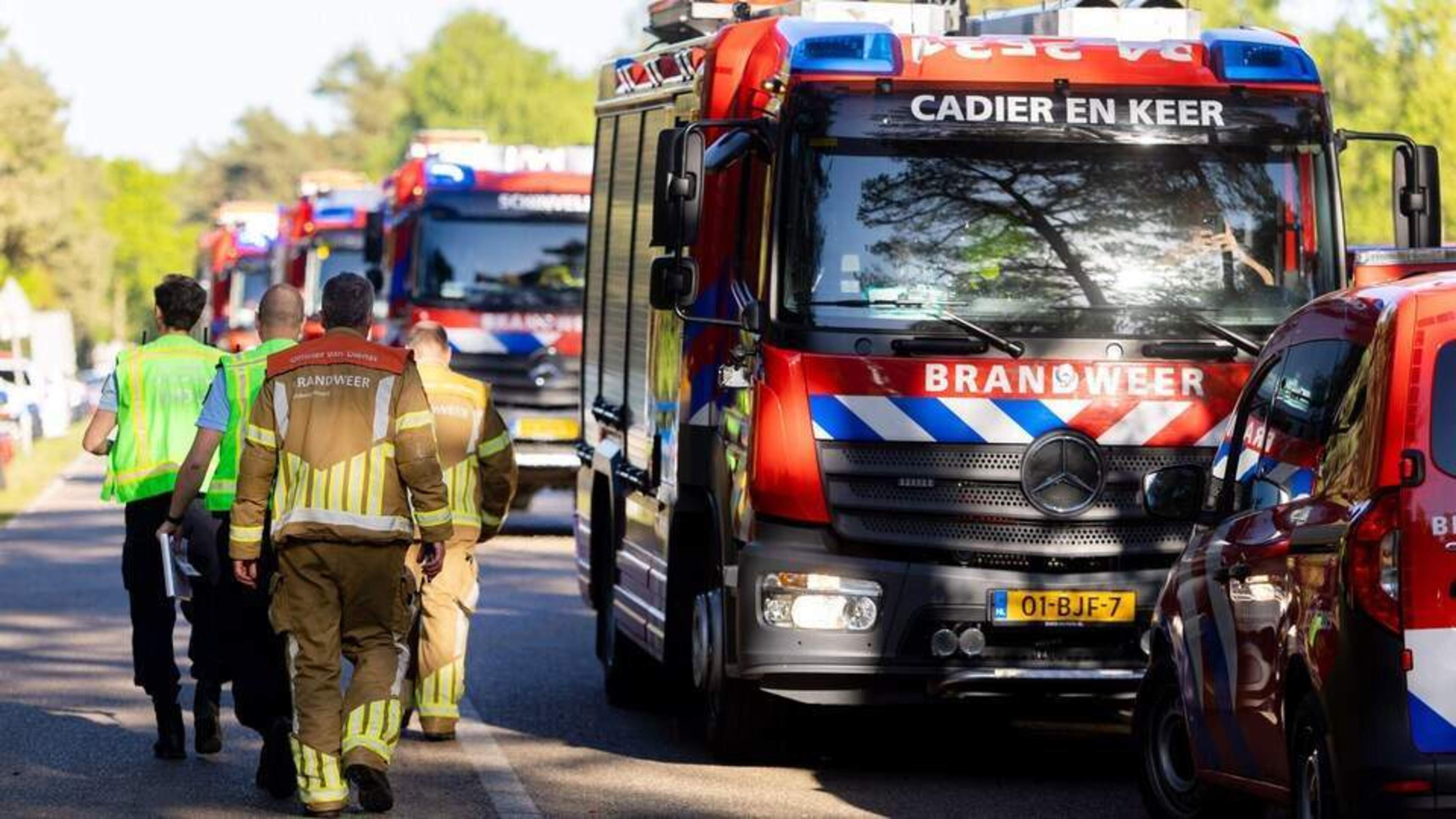 Oefening met springstof was oorzaak natuurbrand ’t Harde