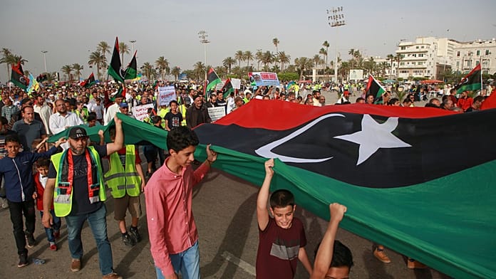 Tripoli erupts in protests over power cuts with calls to topple government