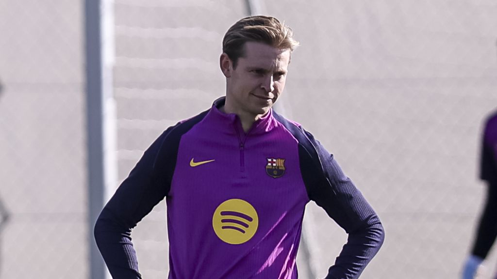 Goed nieuws voor Oranje en Barcelona, De Jong hervat groepstraining