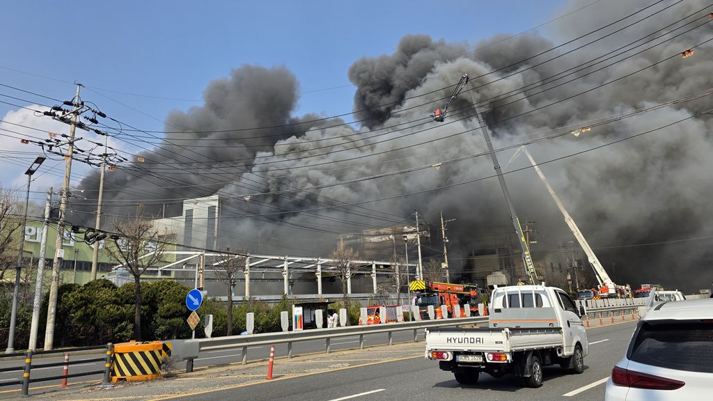 Tientallen gewonden na brand in autofabriek Zuid-Korea