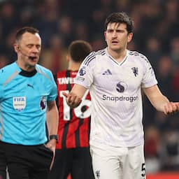 United morst punten in Bournemouth na tweede helft met vier goals en rode kaart