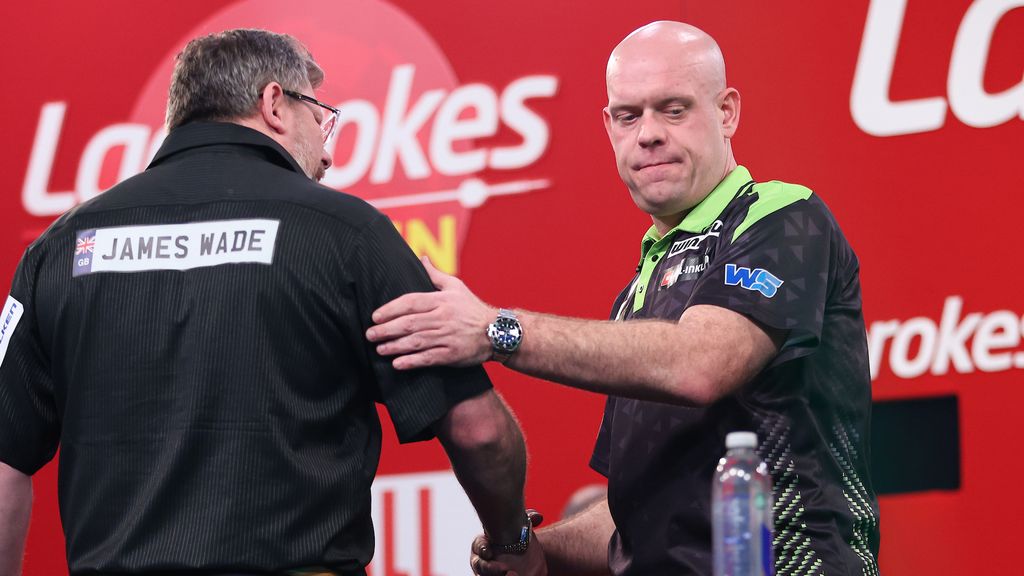 Van Gerwen bij UK Open kansloos tegen Wade, Noppert verrast Humphries