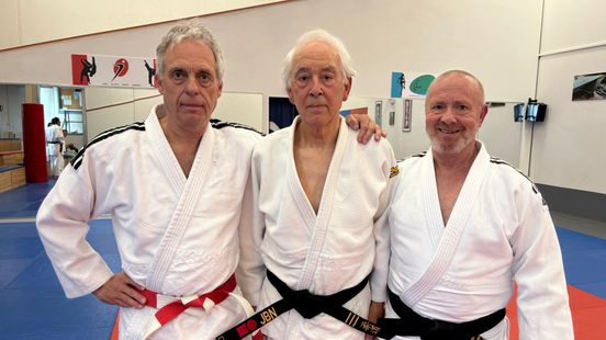 Op zijn 87ste behaalt Harm nog zijn derde dan in judo: 'Tennissen vond ik te slap'