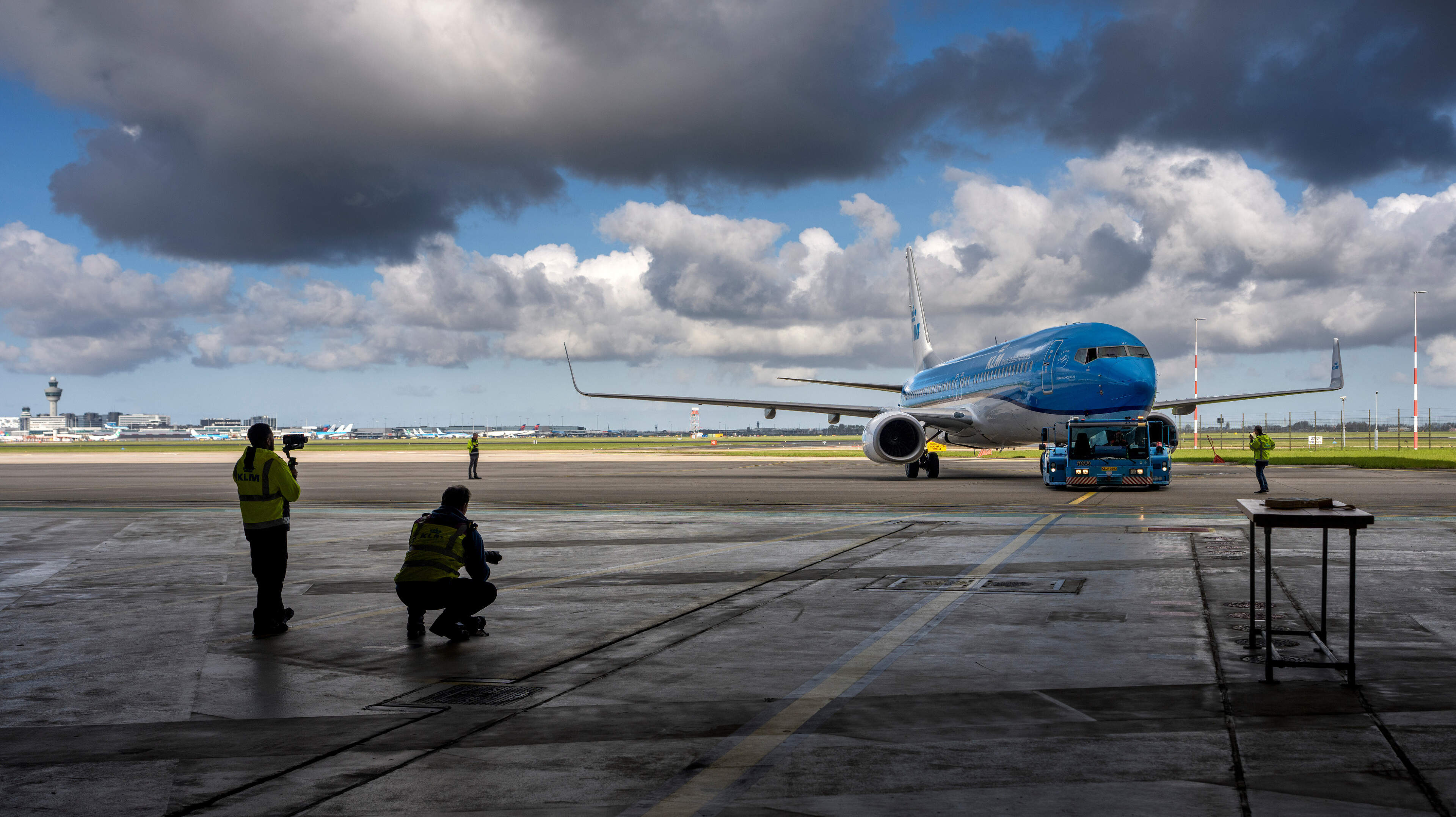 KLM zet uitgevlogen Kraanvogel in om opleiding te verkorten in de grootste garage van Nederland: ’Nu kan ik sneller doorstromen naar de Boeing 787’