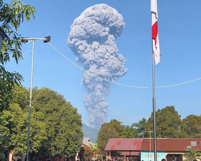 Three hikers dead after Indonesia’s Mount Dukono volcano erupts