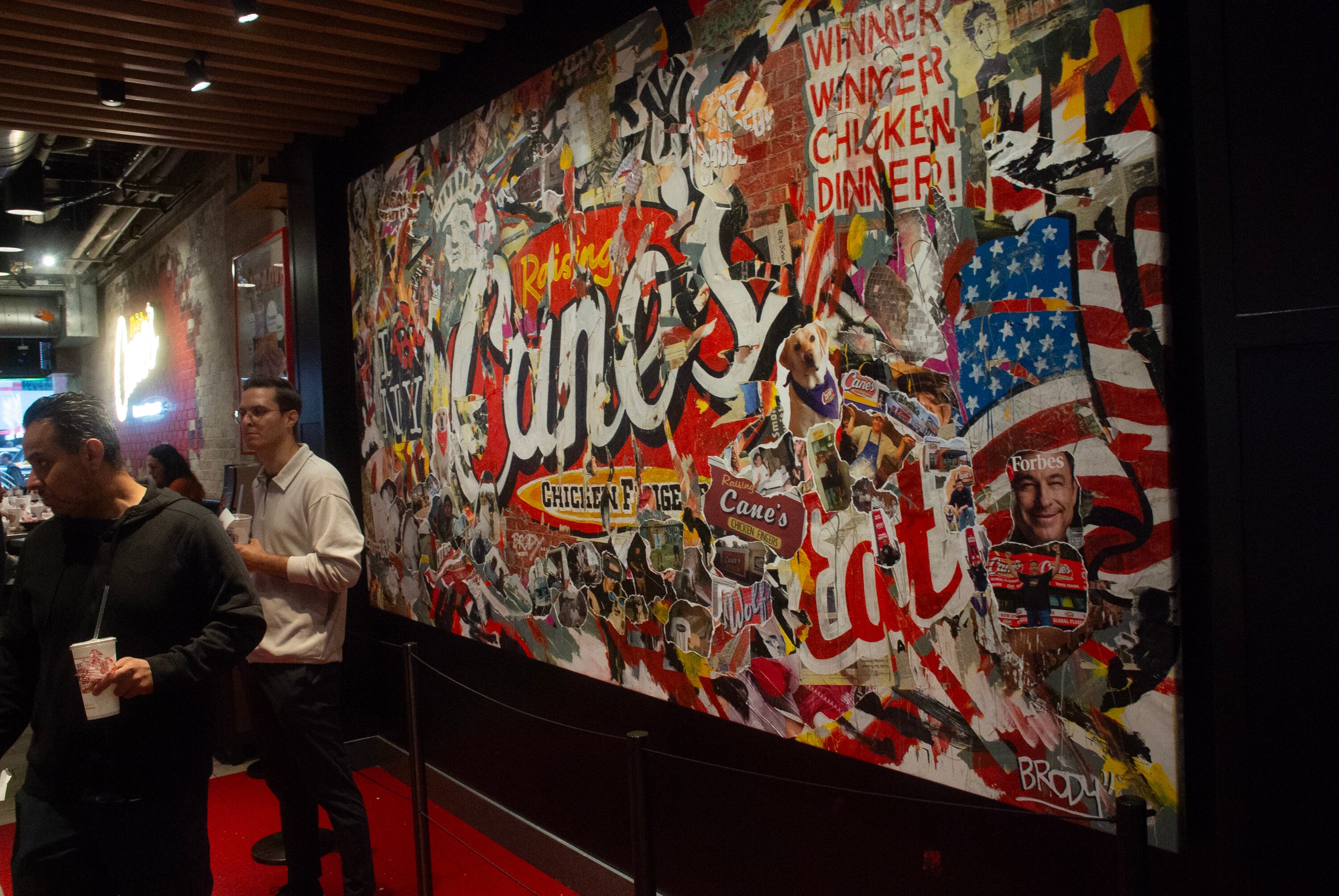 Critics mock Adrien Brody’s artwork: dogs with bandanas, fried chicken and a Warhol-style mural