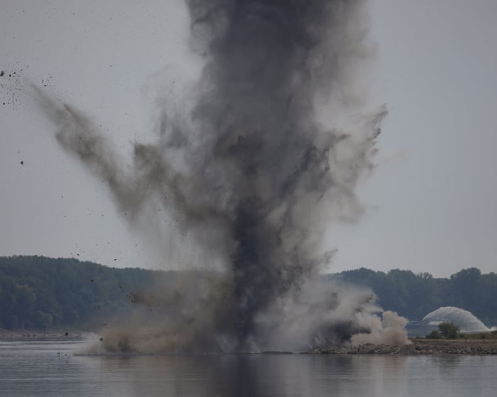 South-eastern Europe faces heatwave energy crunch as Romania detonates Danube rock to increase water flow – Europe live