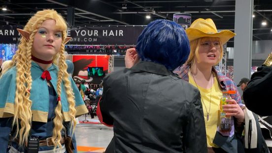 Fans van Aziatische popcultuur genieten in de Jaarbeurs: 'Je kan een dag zijn wie je wil zijn'