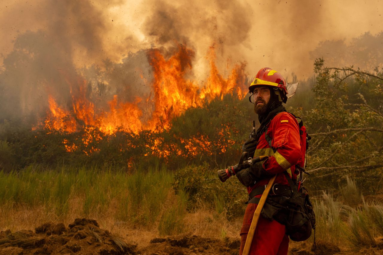 Naast de hittegolf rukt nu ook de ‘brand-weer-golf’ op: dagen met hitte, droogte én wind