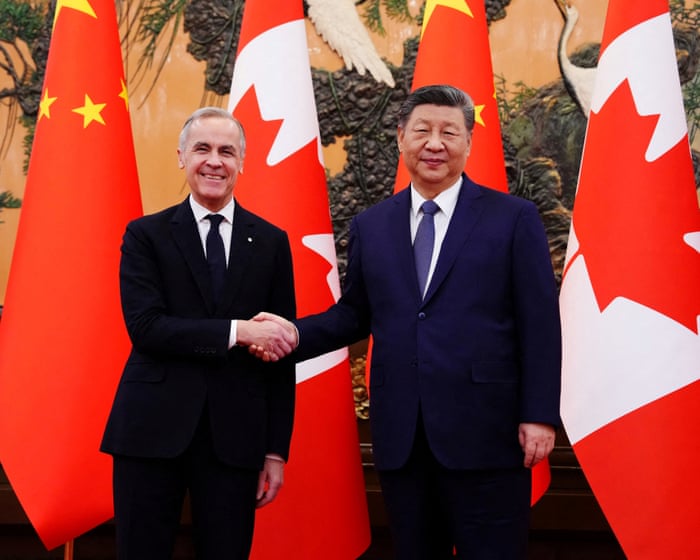 Canada PM hails strategic partnership with China to adapt to ‘new global realities’