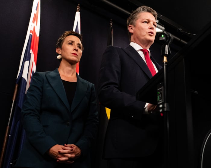 Australia news live: new Victorian premier Ben Carroll says ‘I will do things differently’; two pedestrians in critical condition after Sydney crash