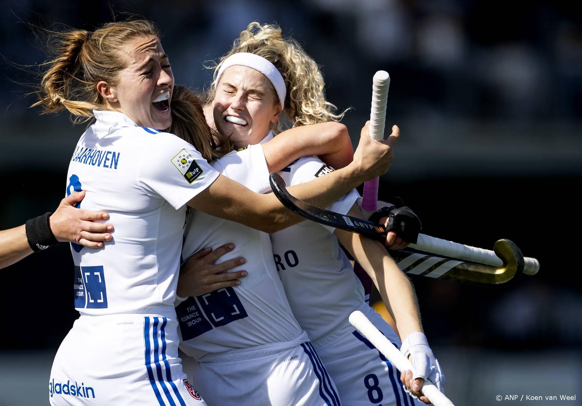 Hockeysters SCHC verslaan titelverdediger Den Bosch en winnen EHL