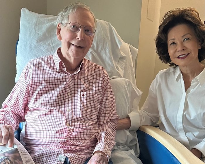 Mitch McConnell reveals fall led to hospitalization after weeks of silence
