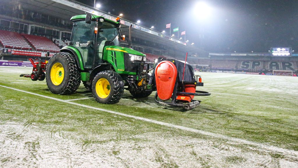 Alle duels eerste divisie dit weekend afgelast, eredivisieduels gaan vooralsnog door