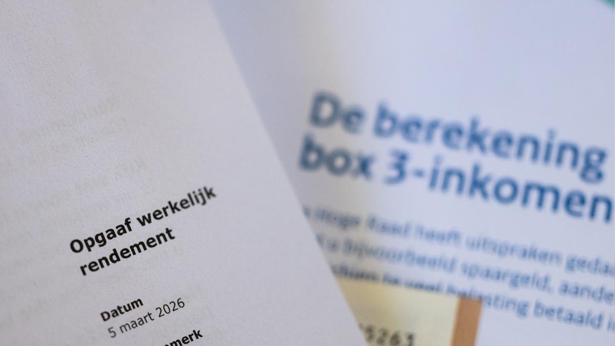 Meer keuze in box 3: zo geeft u uw werkelijk rendement door