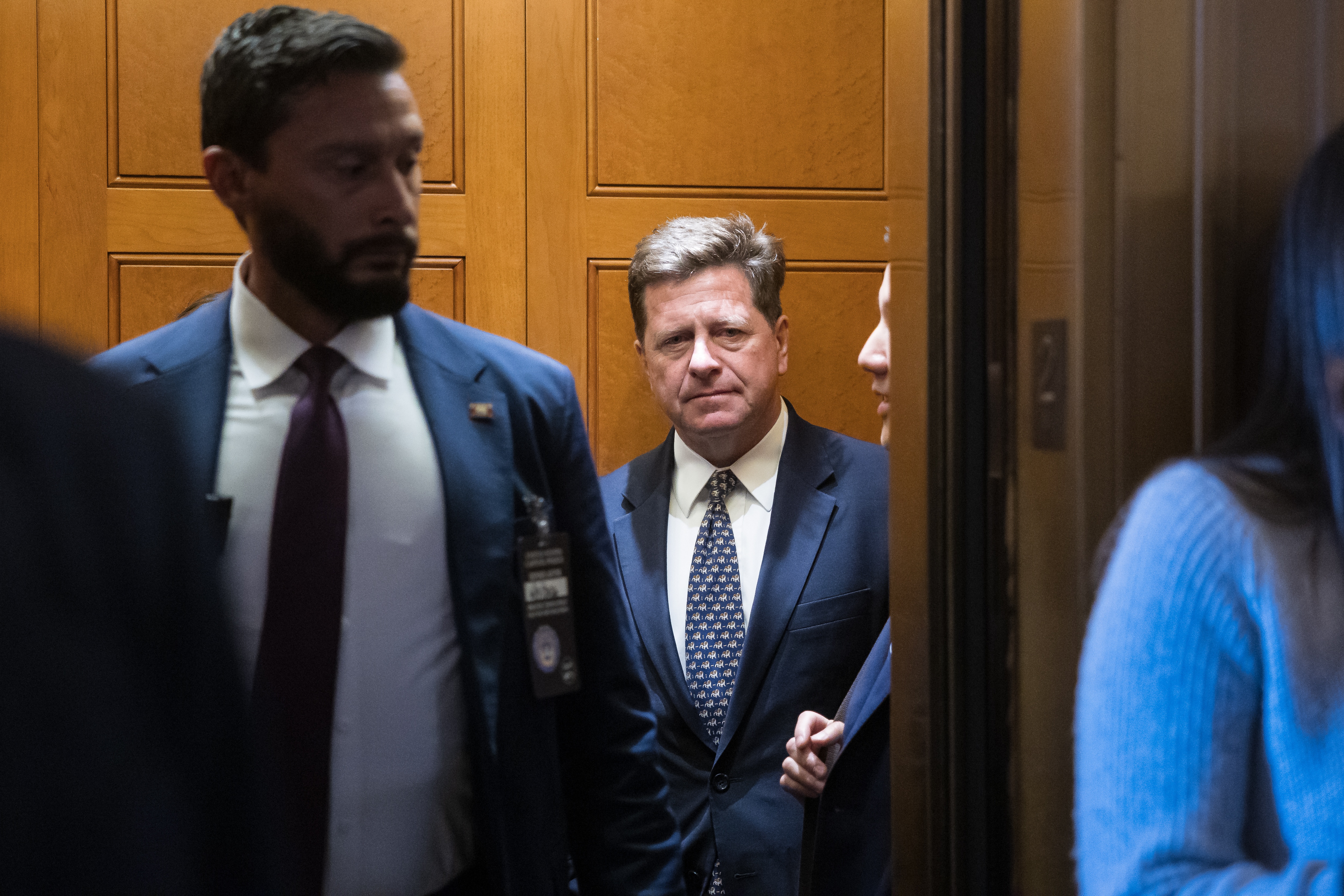 Questions about spy agency loom over Jay Clayton hearing
