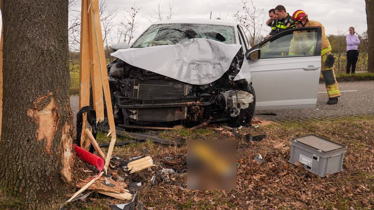 Ernstig ongeluk op Peeldijk in De Rips, man zwaargewond
