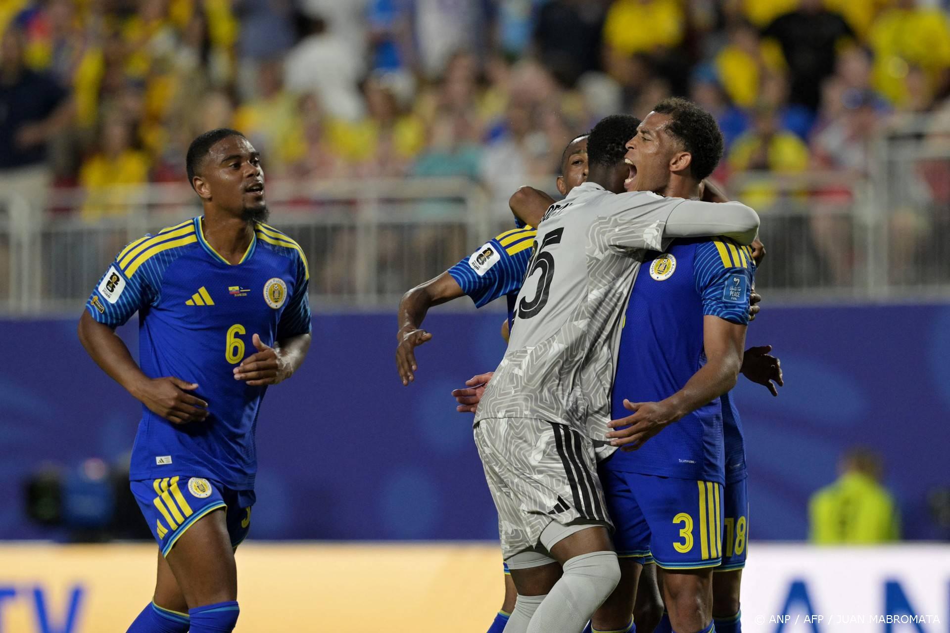 Curaçao mag na gelijkspel blijven dromen van zestiende finales