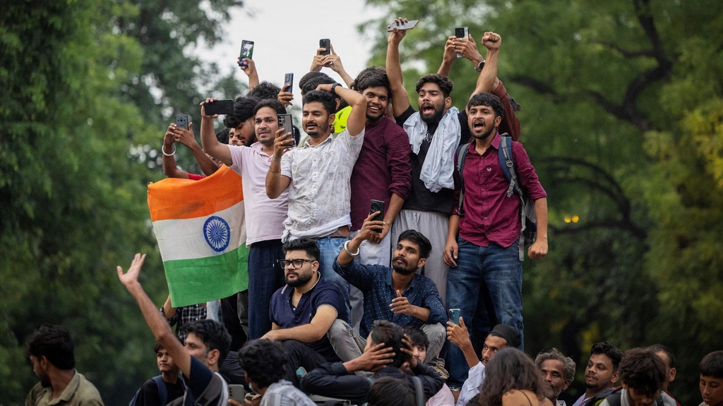 Indiase overheid vervolgt betogers, maar Kakkerlakken-beweging is niet uitgespeeld
