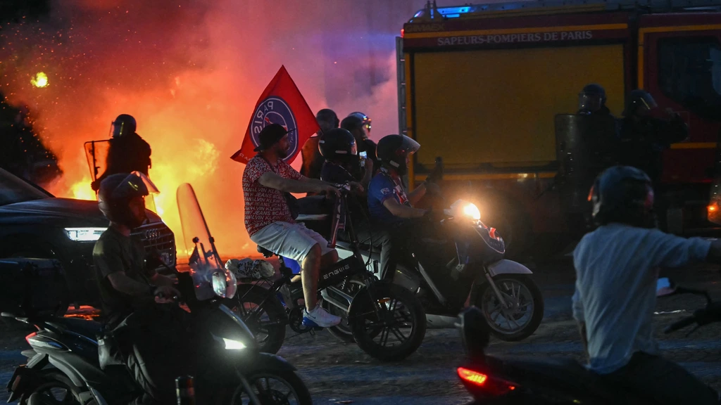 Rellen en honderden arrestaties in Parijs nadat PSG Champions League wint