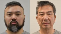 Men jailed for spying for Chinese intelligence in UK