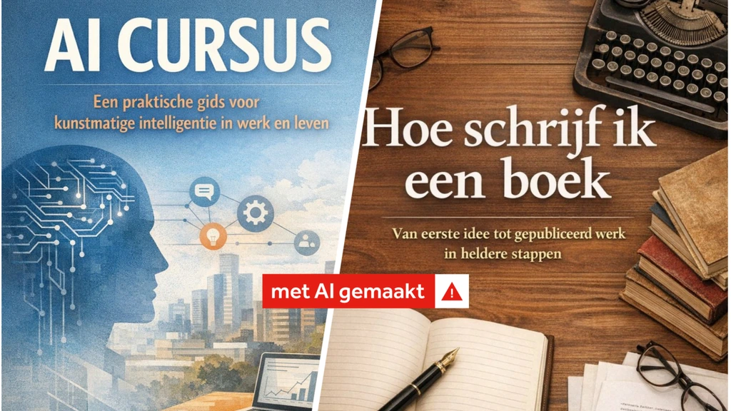 Duizenden door AI gemaakte boeken zonder waarschuwing te koop bij grote webshops