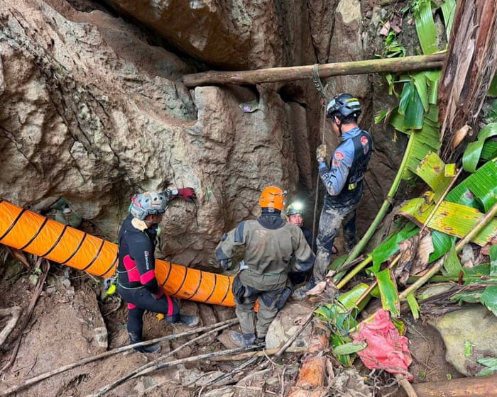 Five villagers found alive in Laos cave as search continues for two missing