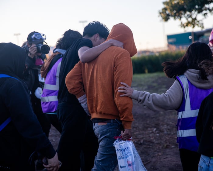 ‘It’s like they’re kidnapped there’: families tell of distress over ‘inhumane’ ICE jail