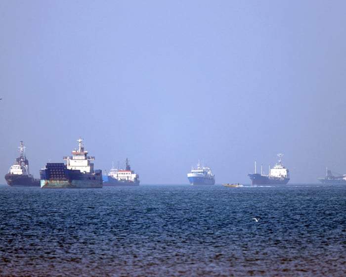 Middle East crisis live: ‘We have not even begun’, Iran warns US amid escalation in strait of Hormuz