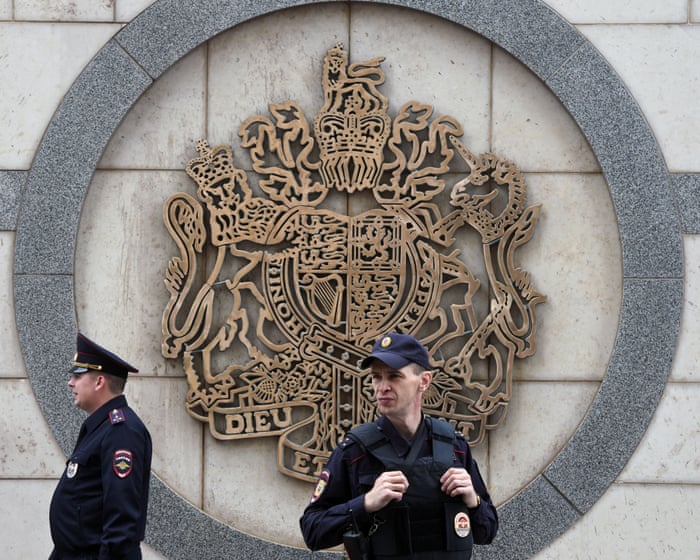 British diplomat expelled from Russia after being accused of being a spy