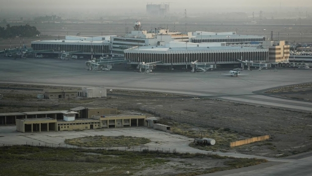 Gewonden bij raketaanval op vliegveld Bagdad