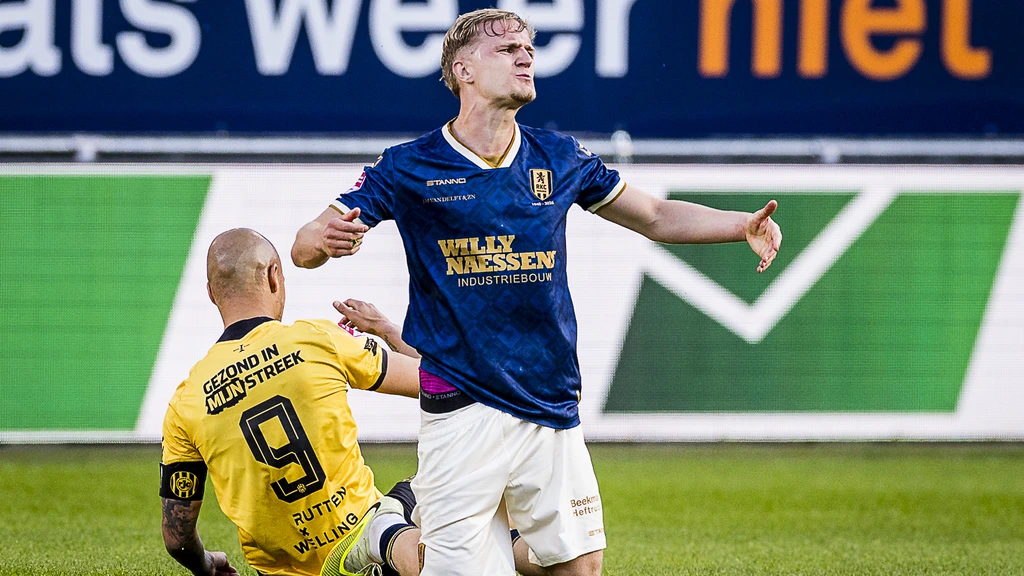 Roda JC voorkomt diep in blessuretijd play-off-nederlaag tegen RKC