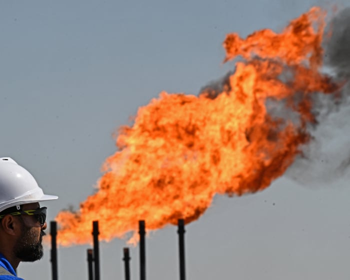 Oil price tops $120 a barrel after Trump warns Iran blockade could last ‘months’