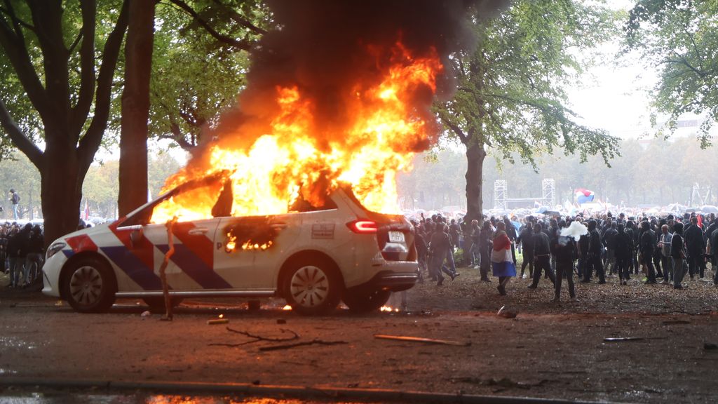 Opnieuw drie veroordelingen voor rellen bij asielprotest op Haagse Malieveld