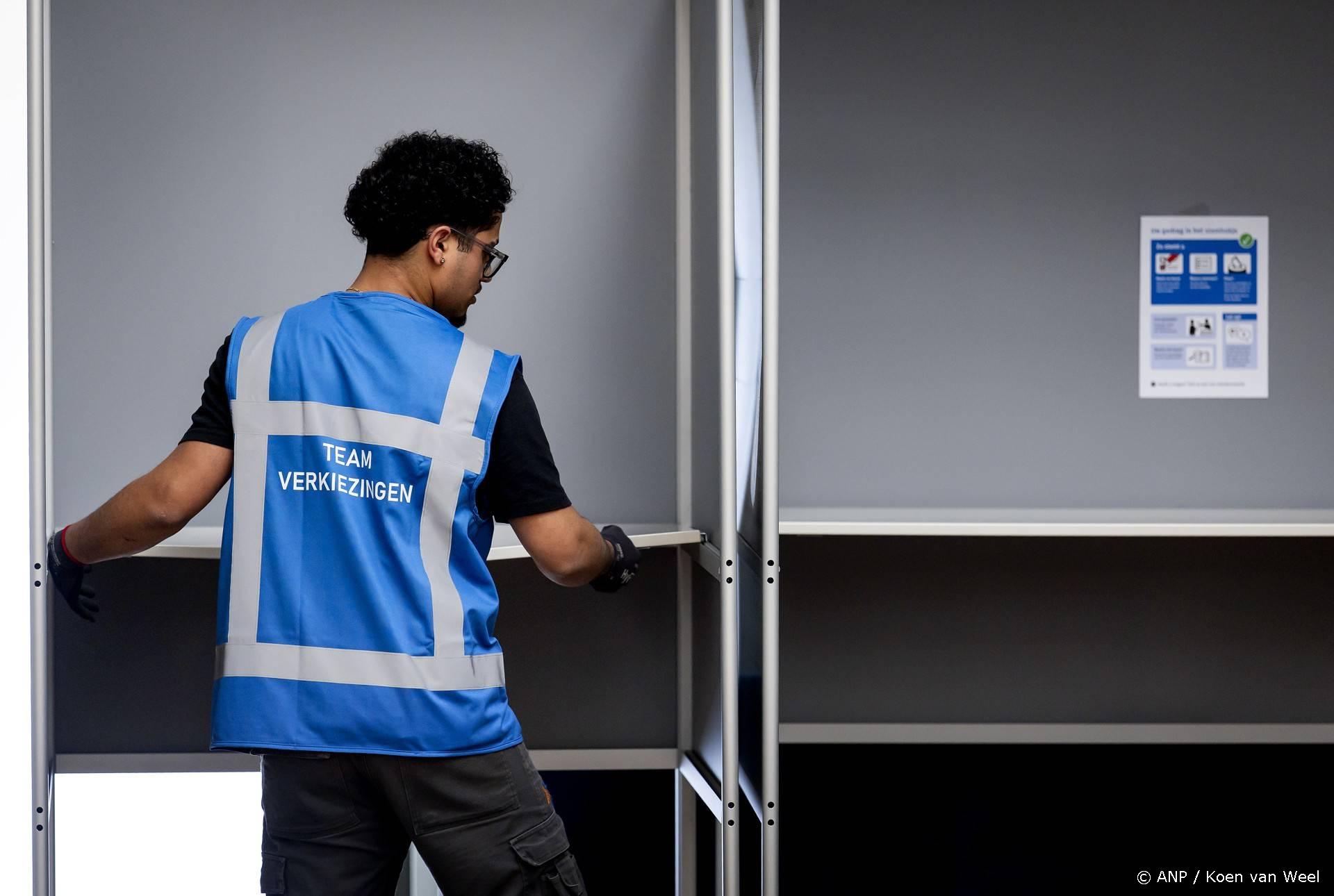 Nagenoeg alle stembureaus zijn open