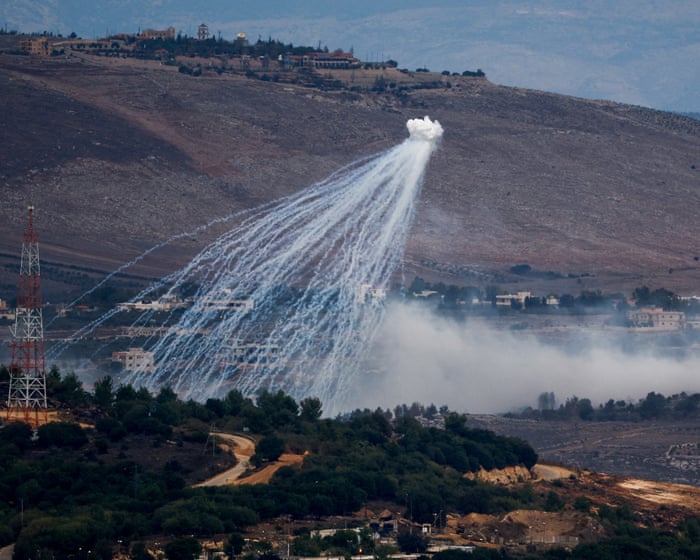Israel used white phosphorus to scorch earth in south Lebanon, researcher says