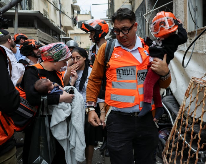 Middle East crisis live: Trump says war will end in ‘two or three weeks’; Houthis claim responsibility for missile attack on Israel