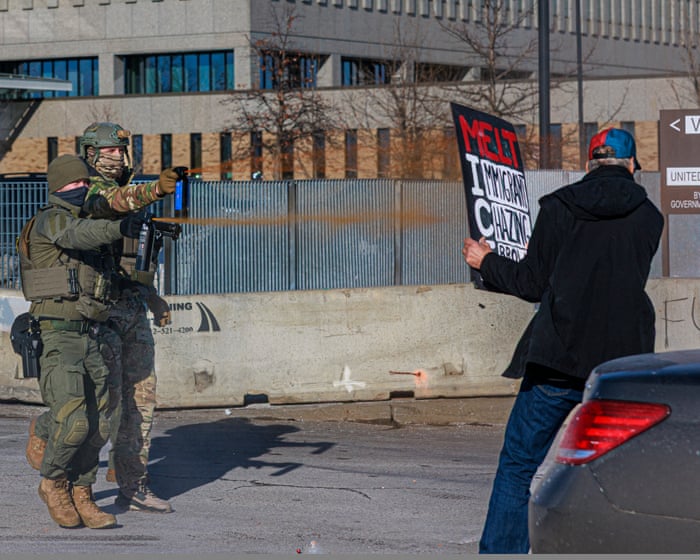 Judge issues injunction to curb federal agents’ tactics against protesters in Minnesota – live