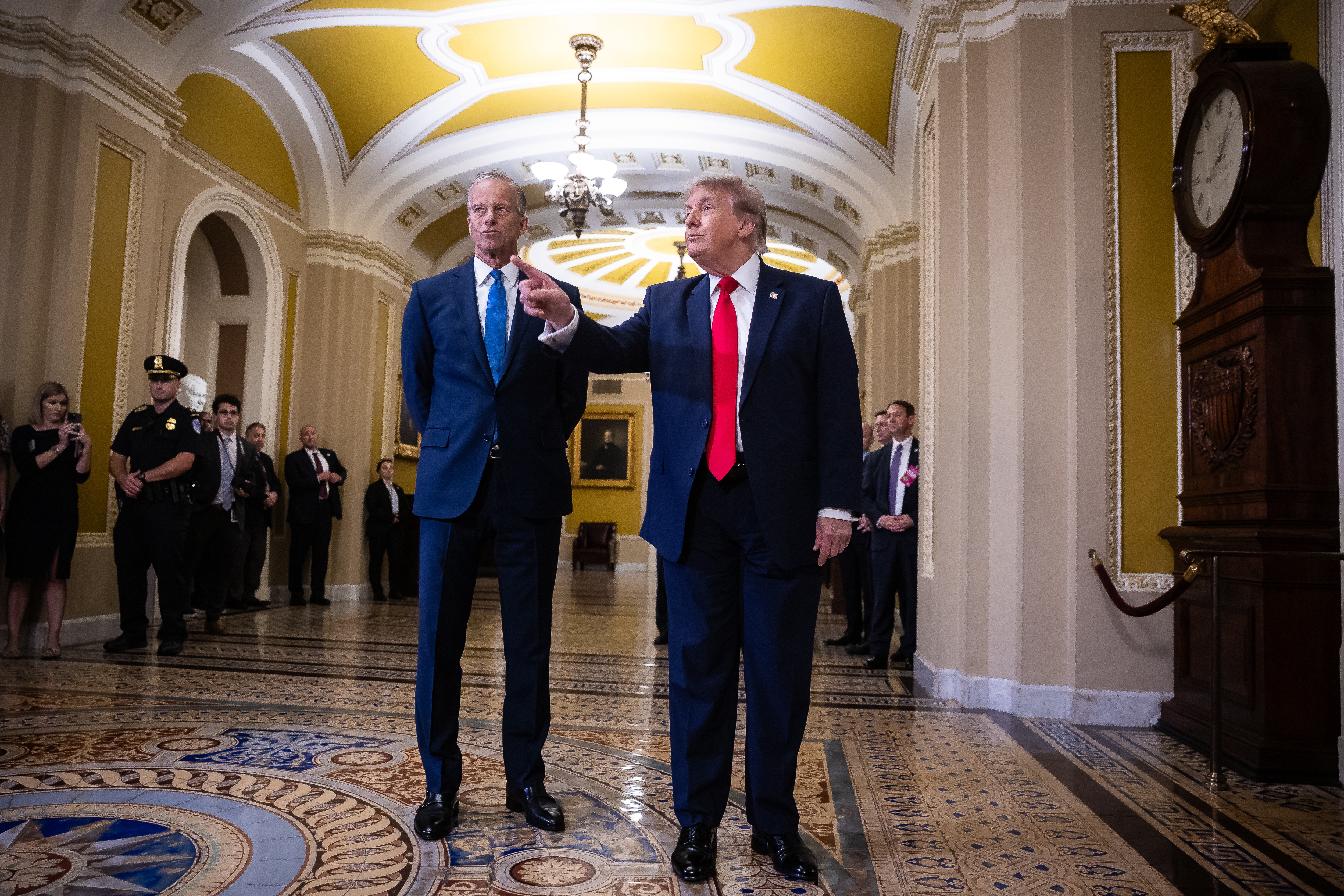 Trump whips Senate votes for permanent daylight saving time