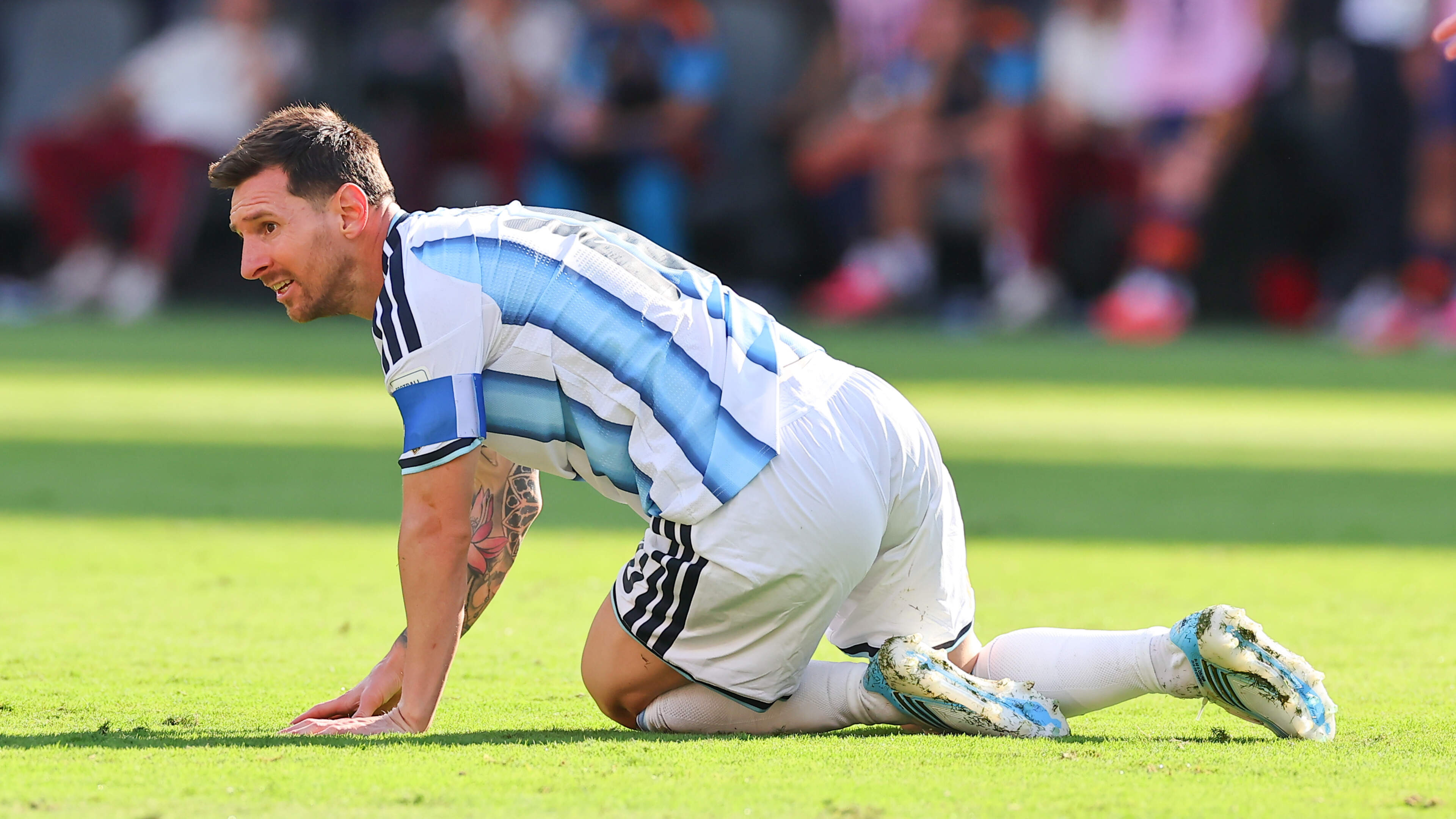 Mislopen WK-trofee komt hard aan bij Lionel Messi: ’Wond heeft tijd nodig om te genezen’