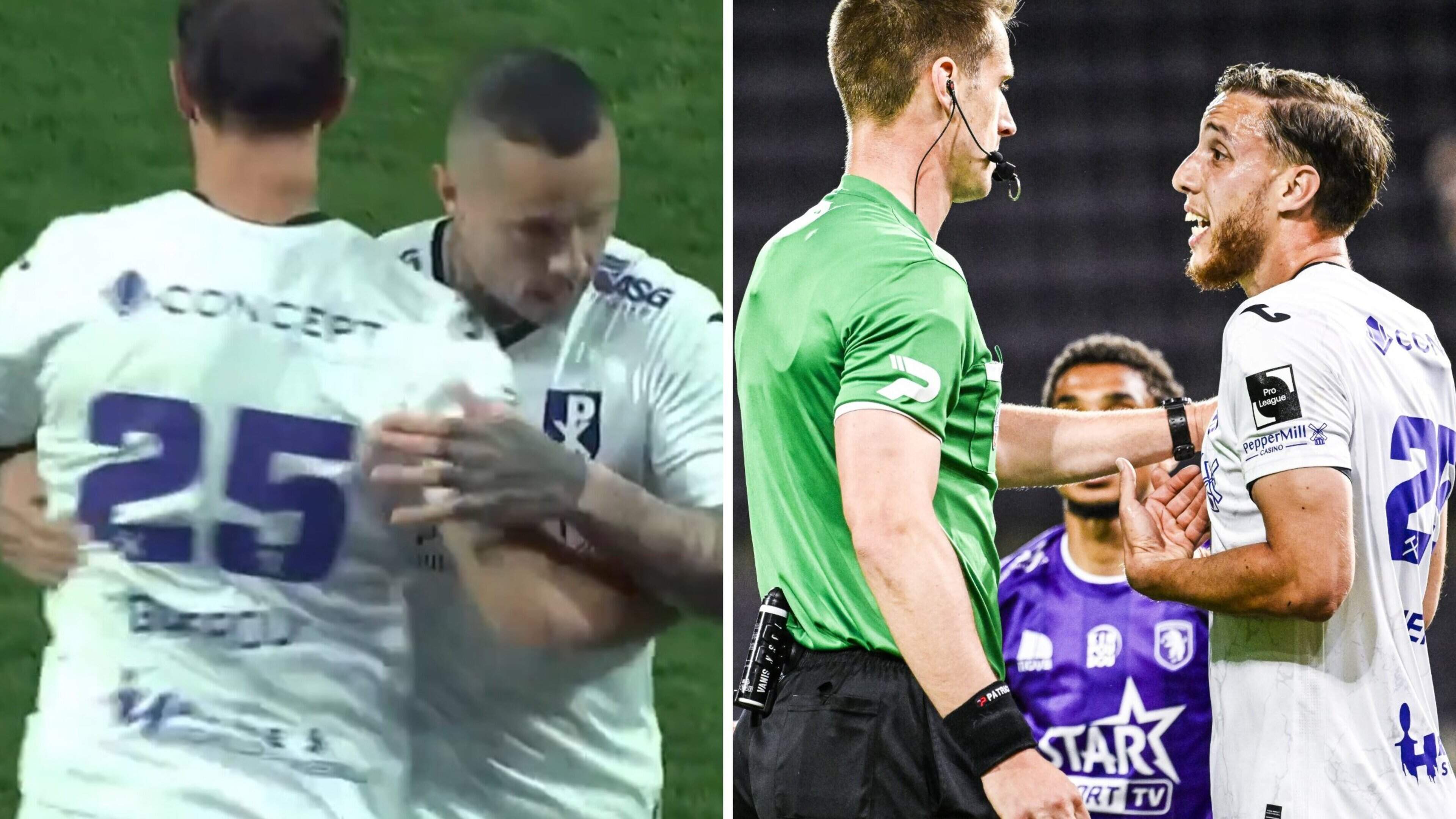 Gekker wordt het niet in België: assistent-trainer valt in tijdens de play-offs