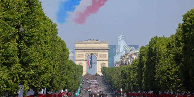 France celebrates Bastille Day, Macron's last, with parade centering on Ukraine