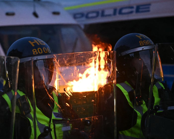 Protesters clash with police in Southampton over Henry Nowak murder