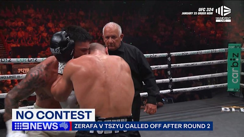 Tszyu-Zerafa fight ends in controversial no result