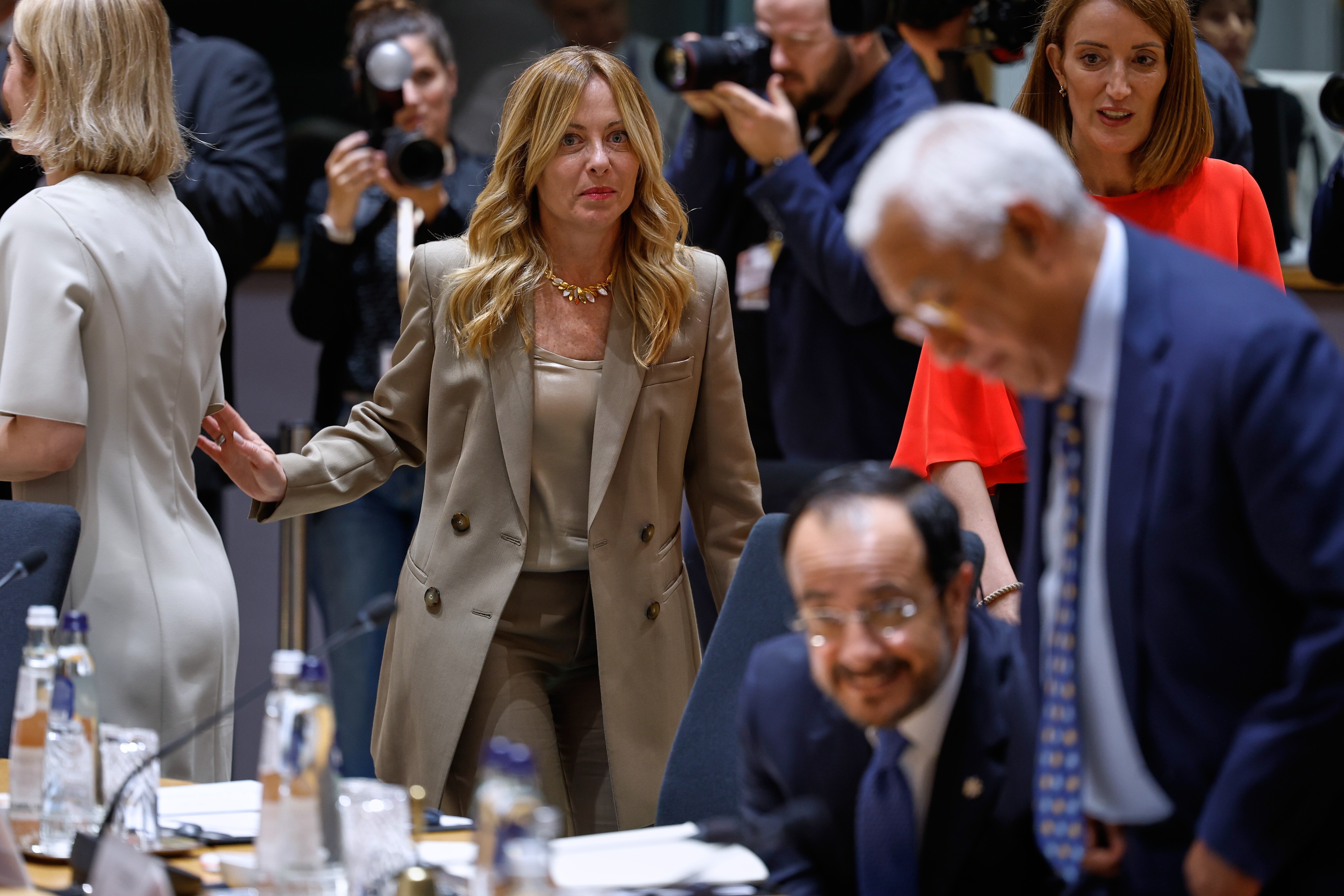 Italy's Meloni, once Trump's closest ally in Europe, says he made up a story about her