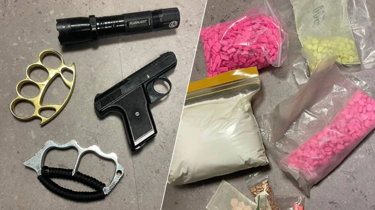 Drugs, wapens en geld gevonden in Helmond, 31-jarige man aangehouden
