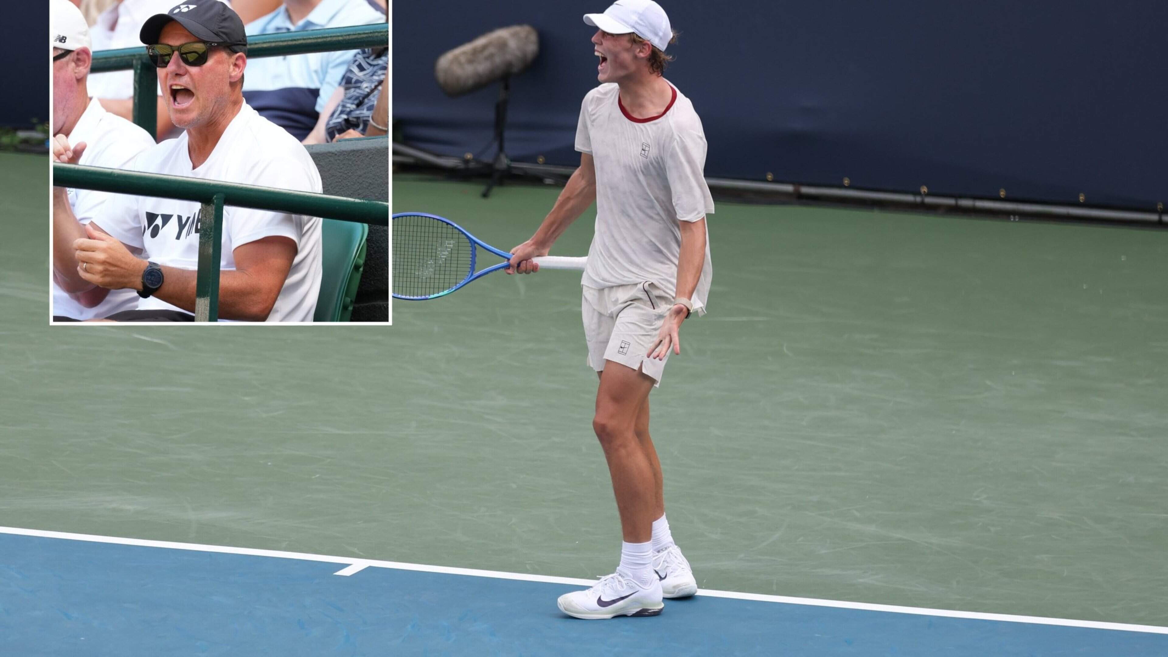 17-jarige zoon van tennislegende Lleyton Hewitt stunt in Washington en treedt in de voetsporen van zijn vader