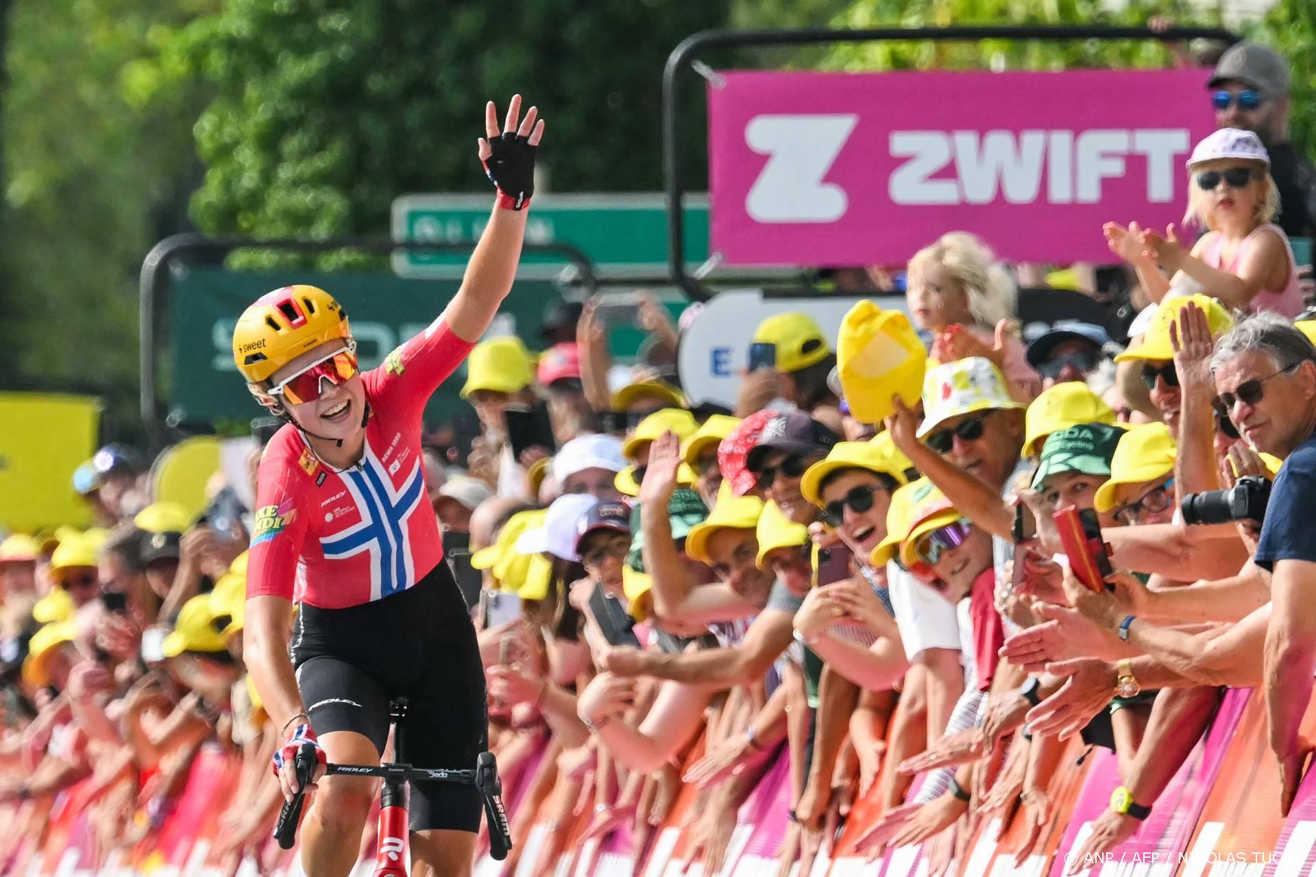 Haugset verovert gele leiderstrui na winst derde etappe in Tour