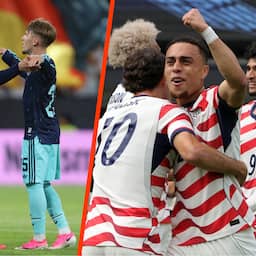 Duitsland wint eerste oefenwedstrijd richting WK, PSV'er Dest scoort voor de VS