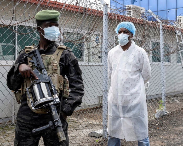 Seven Americans quarantining at Kenya Ebola facility after US travel ban, says aid group